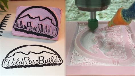 make a stamp on a cnc|custom cnc rubber stamps.